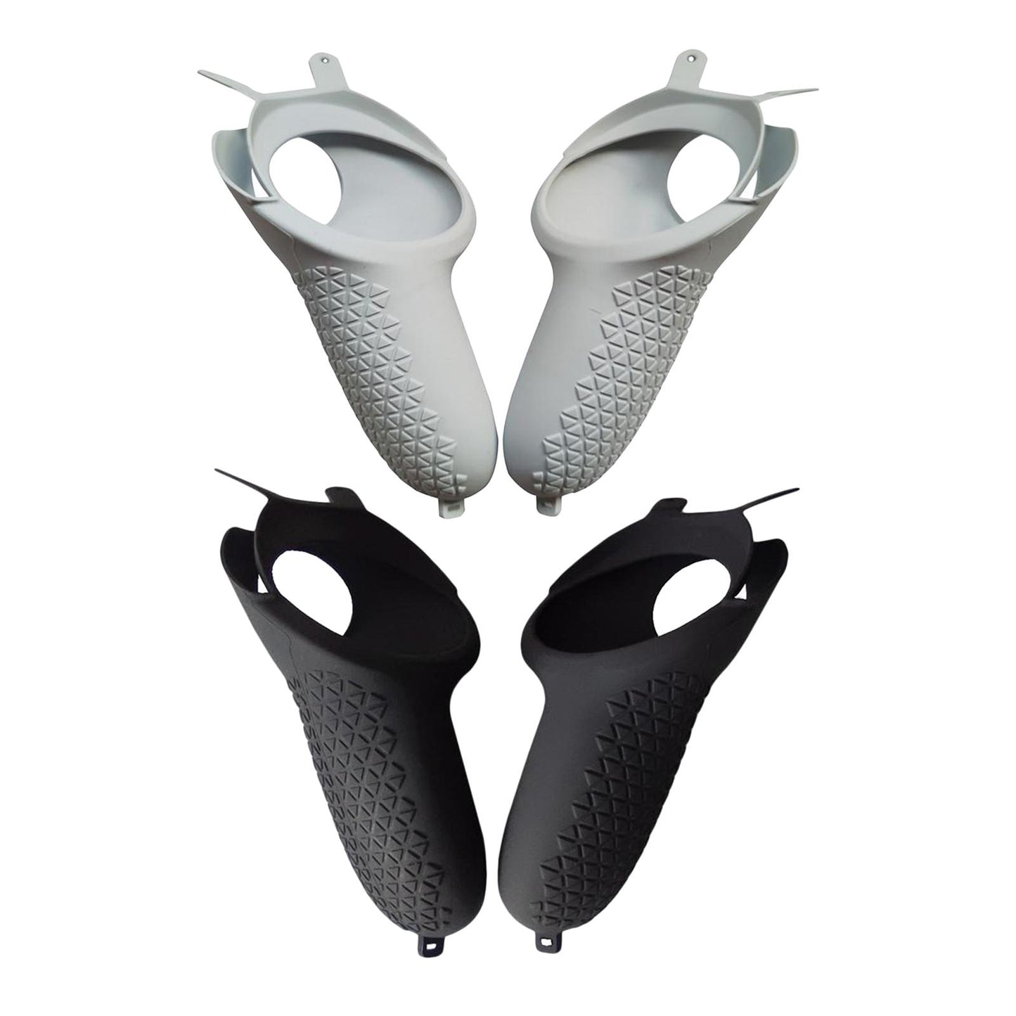 Touch Controller Silicone Handle Grip Cover for Oculus Quest 2 white