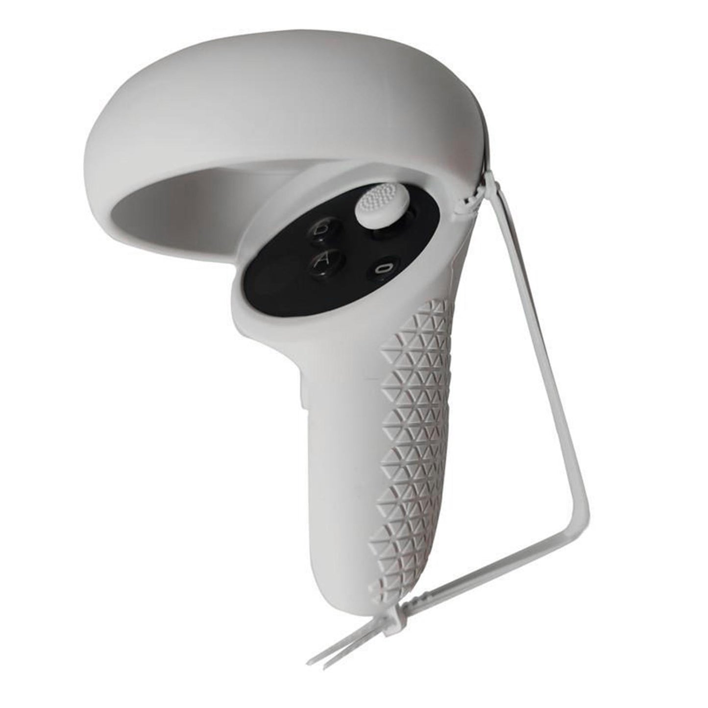 Touch Controller Silicone Handle Grip Cover for Oculus Quest 2 white