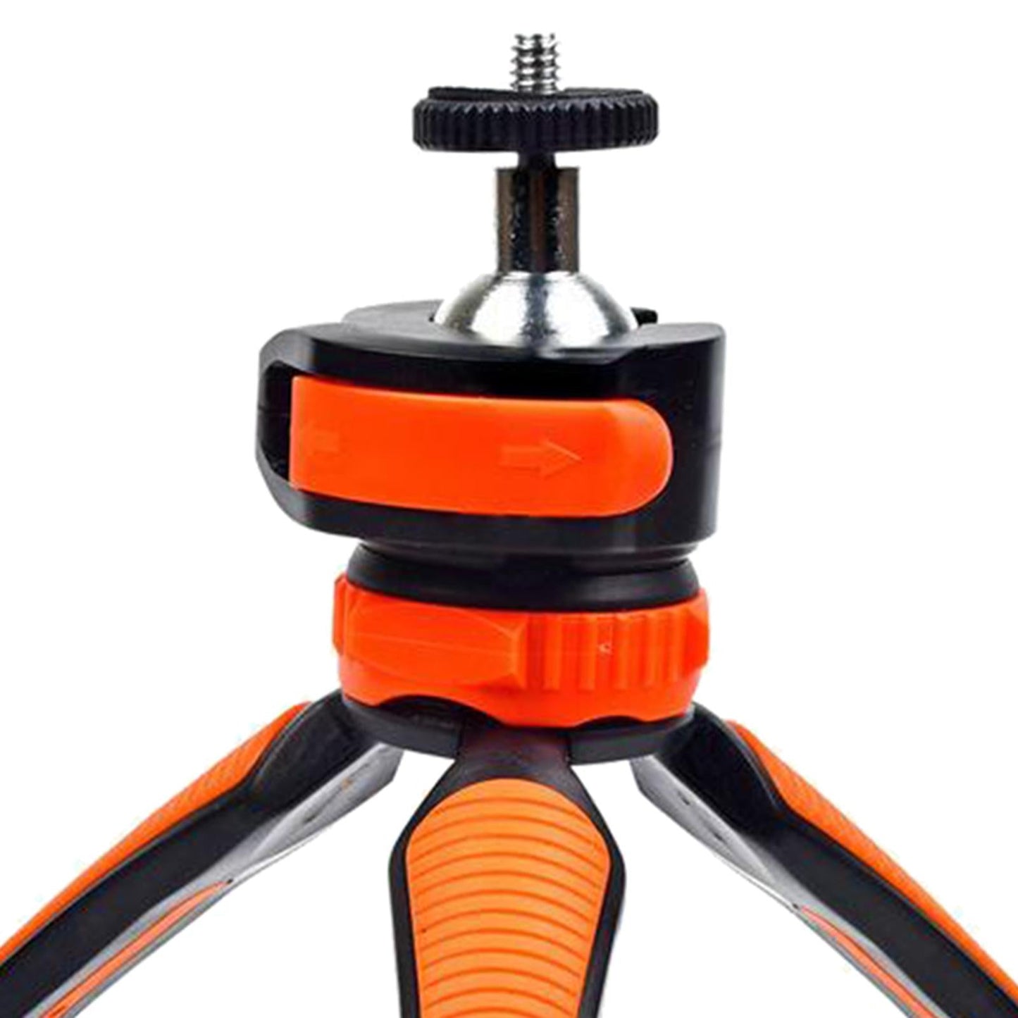 Portable Mini Tripod Camera Desk Tripod Mount Holder Table Stand Orange