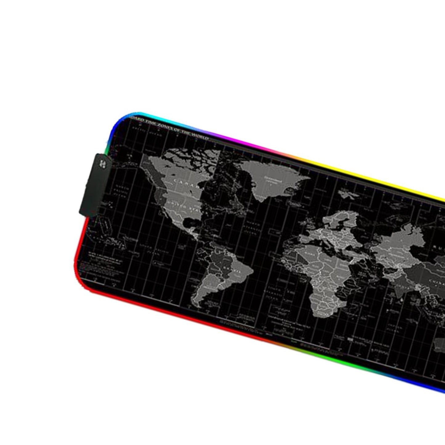 RGB LED Gaming Mouse Pad Glowing Mice Pad for PC Laptop Style 1