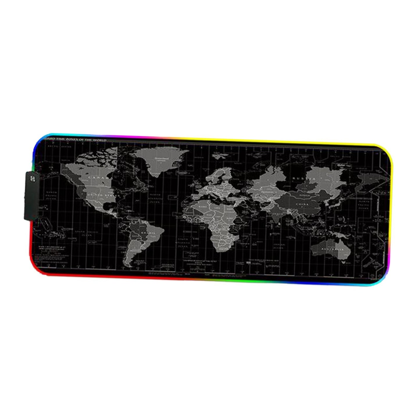RGB LED Gaming Mouse Pad Glowing Mice Pad for PC Laptop Style 1