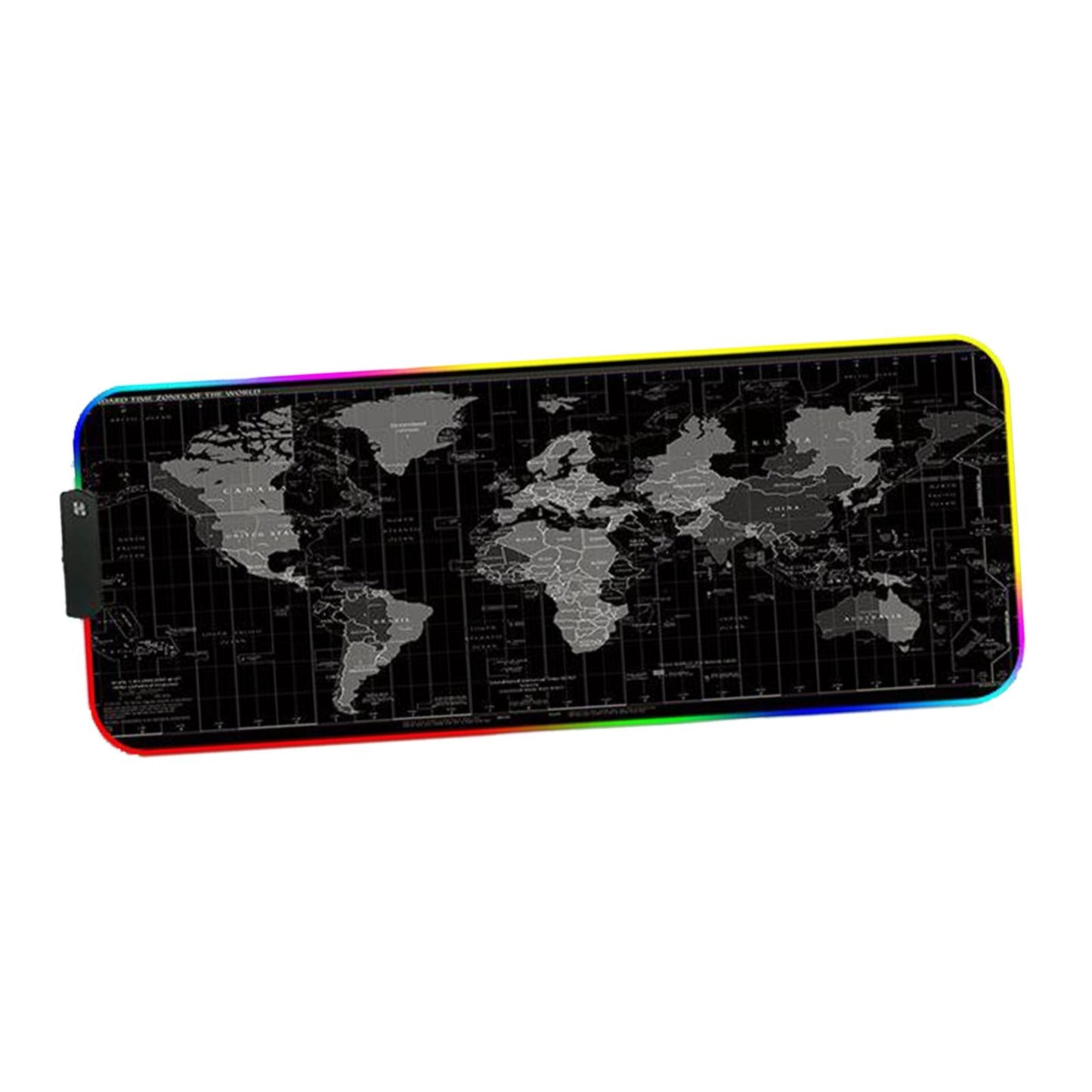 RGB LED Gaming Mouse Pad Glowing Mice Pad for PC Laptop Style 1