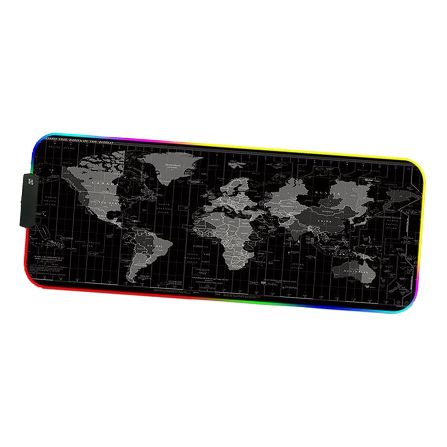 RGB LED Gaming Mouse Pad Glowing Mice Pad for PC Laptop Style 1