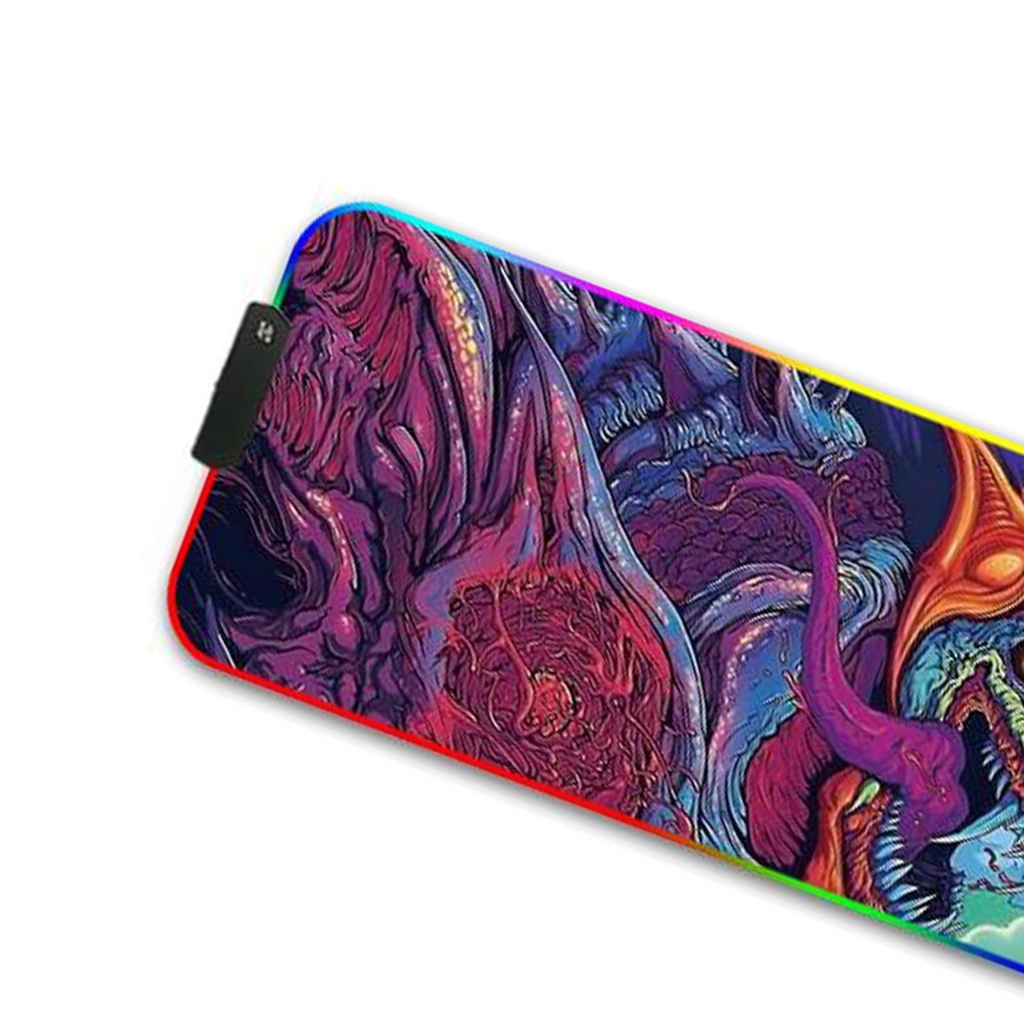 RGB LED Gaming Mouse Pad Glowing Mice Pad for PC Laptop Style 2