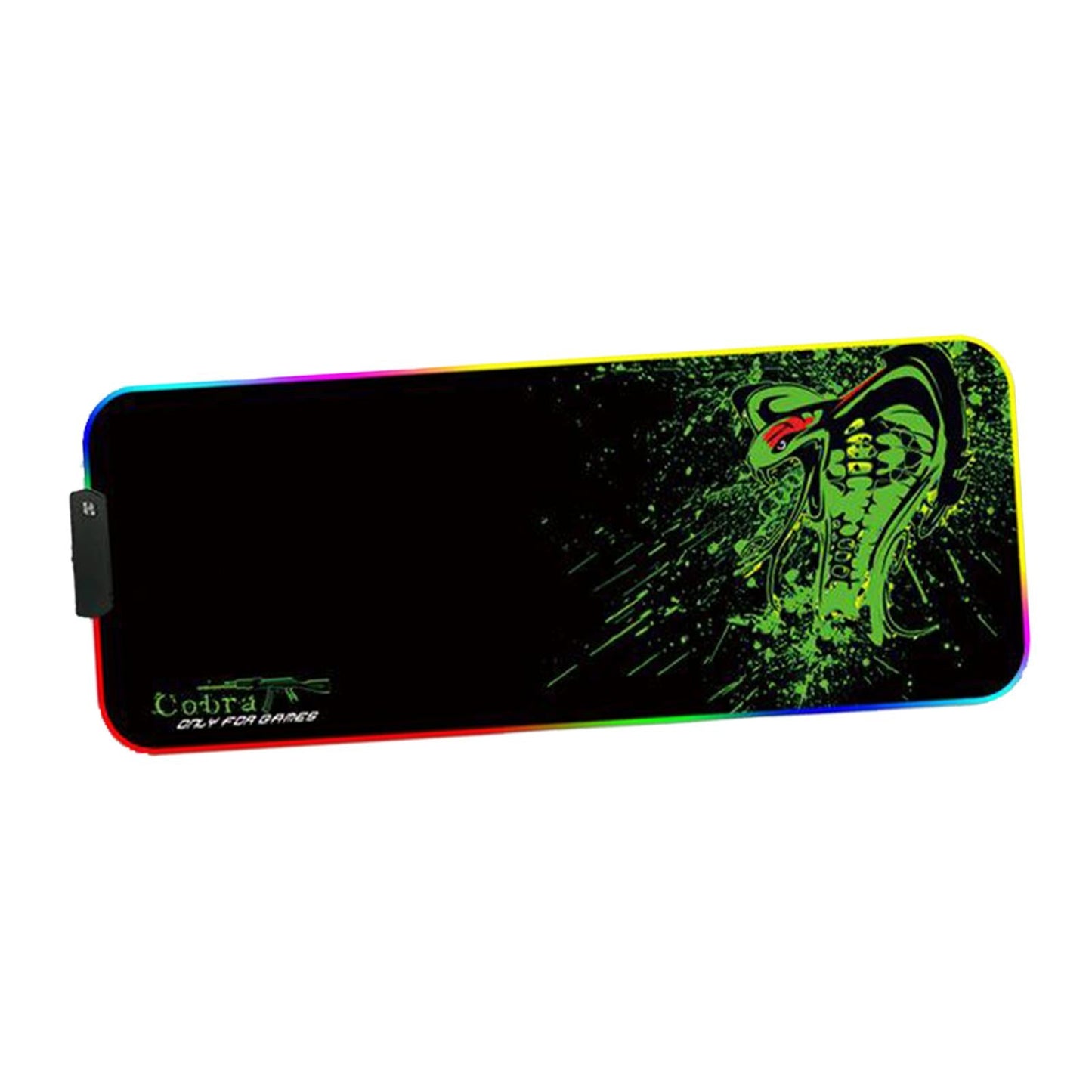 RGB LED Gaming Mouse Pad Glowing Mice Pad for PC Laptop Style 4