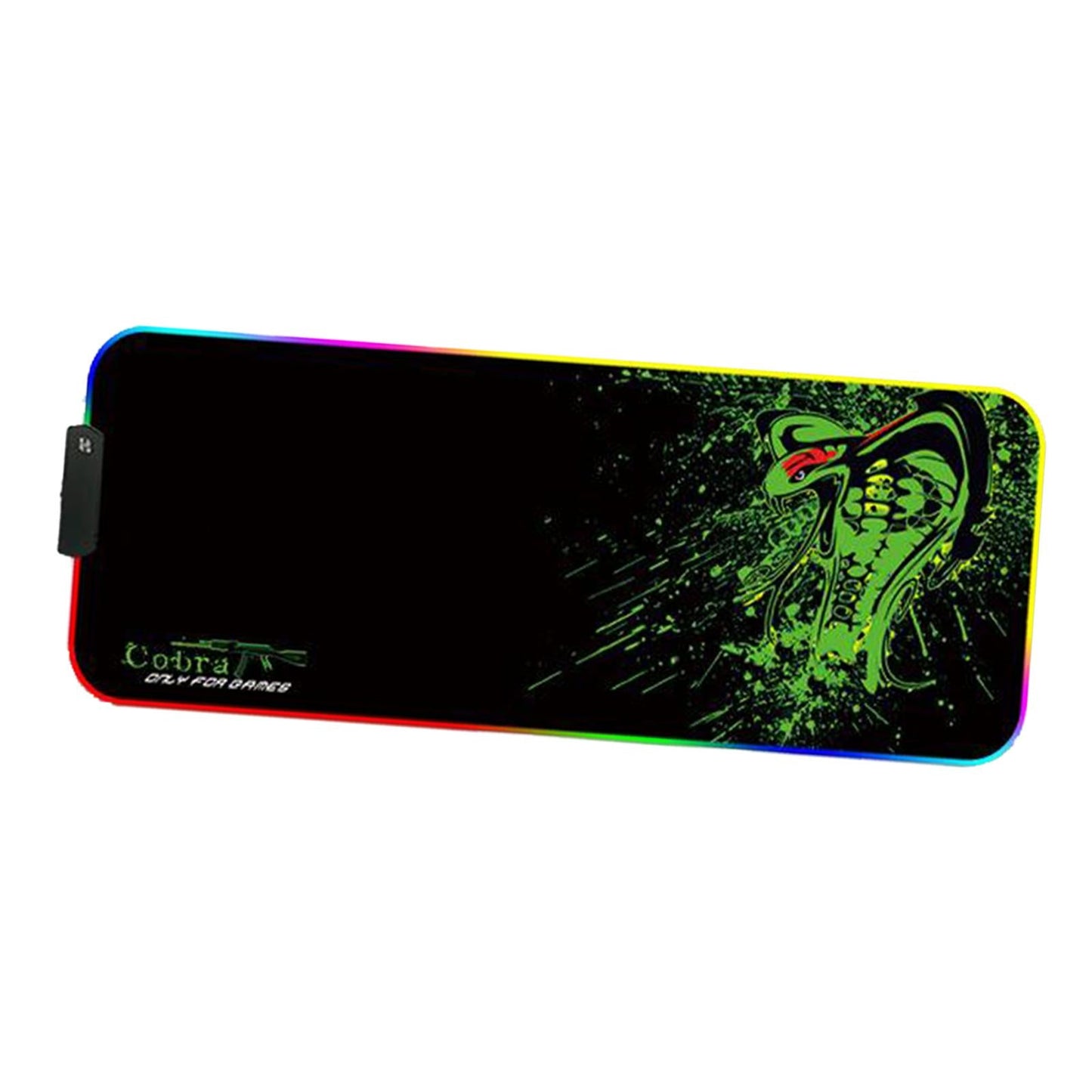 RGB LED Gaming Mouse Pad Glowing Mice Pad for PC Laptop Style 4