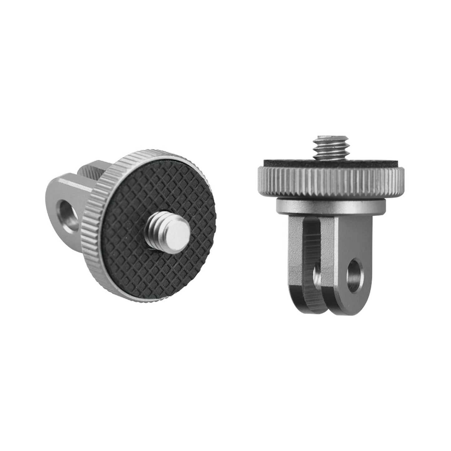 CNC Extension Arm Pole Mount Base 1/4 Adapter For Insta360 ONE X2 X silver"