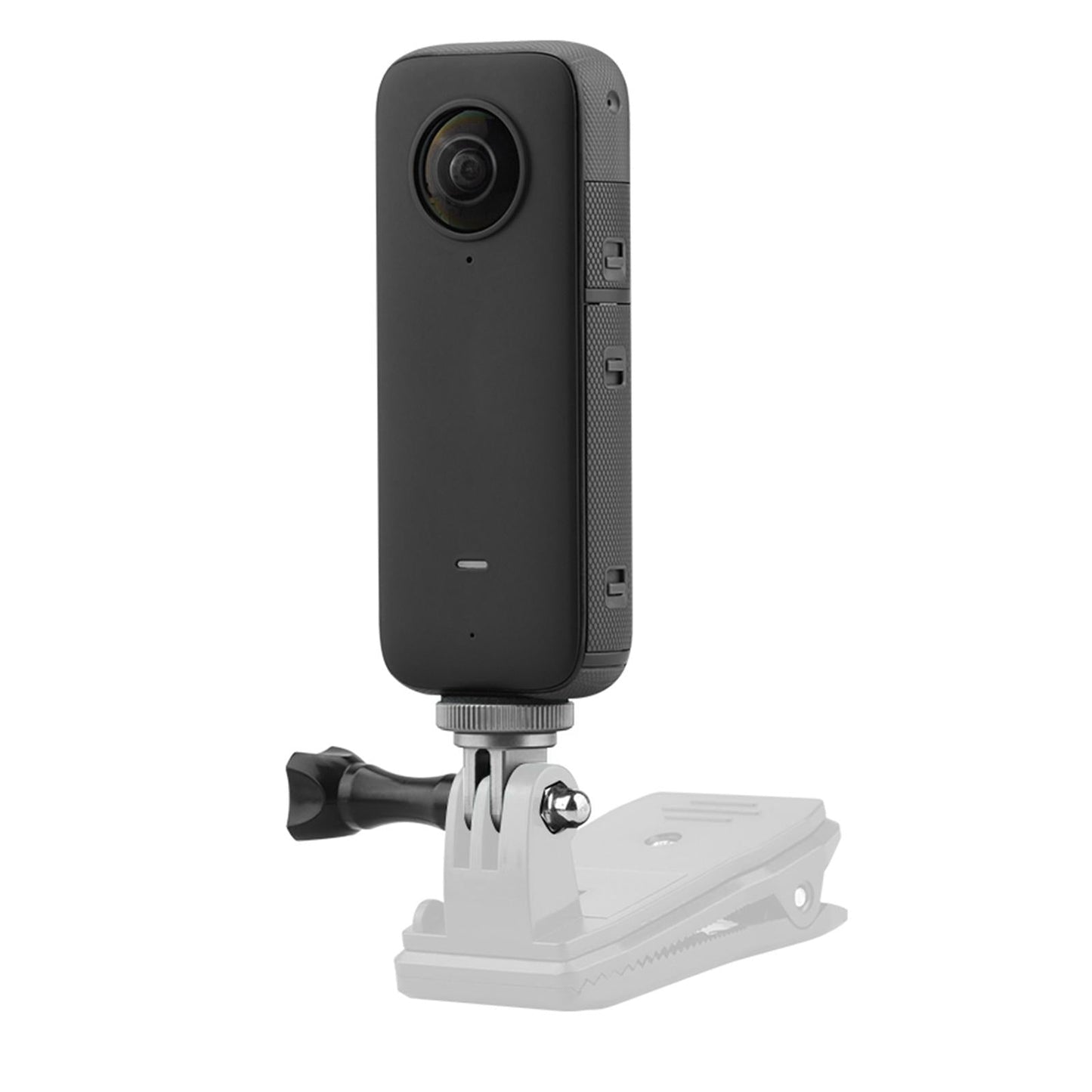 CNC Extension Arm Pole Mount Base 1/4 Adapter For Insta360 ONE X2 X silver"