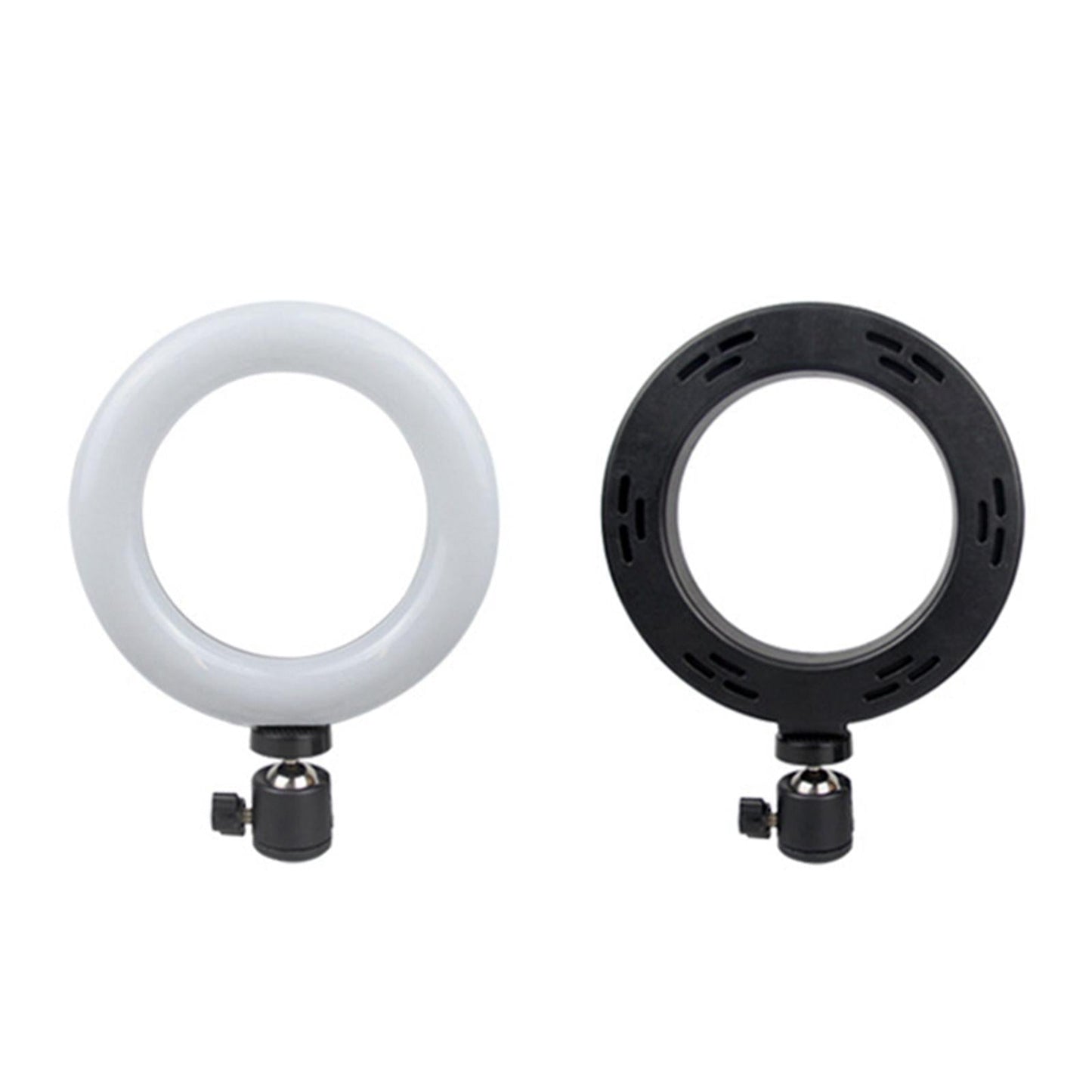Adjustable 12/10"/6" Selfie Ring Light Phone Holder for YouTube Photography Set C"