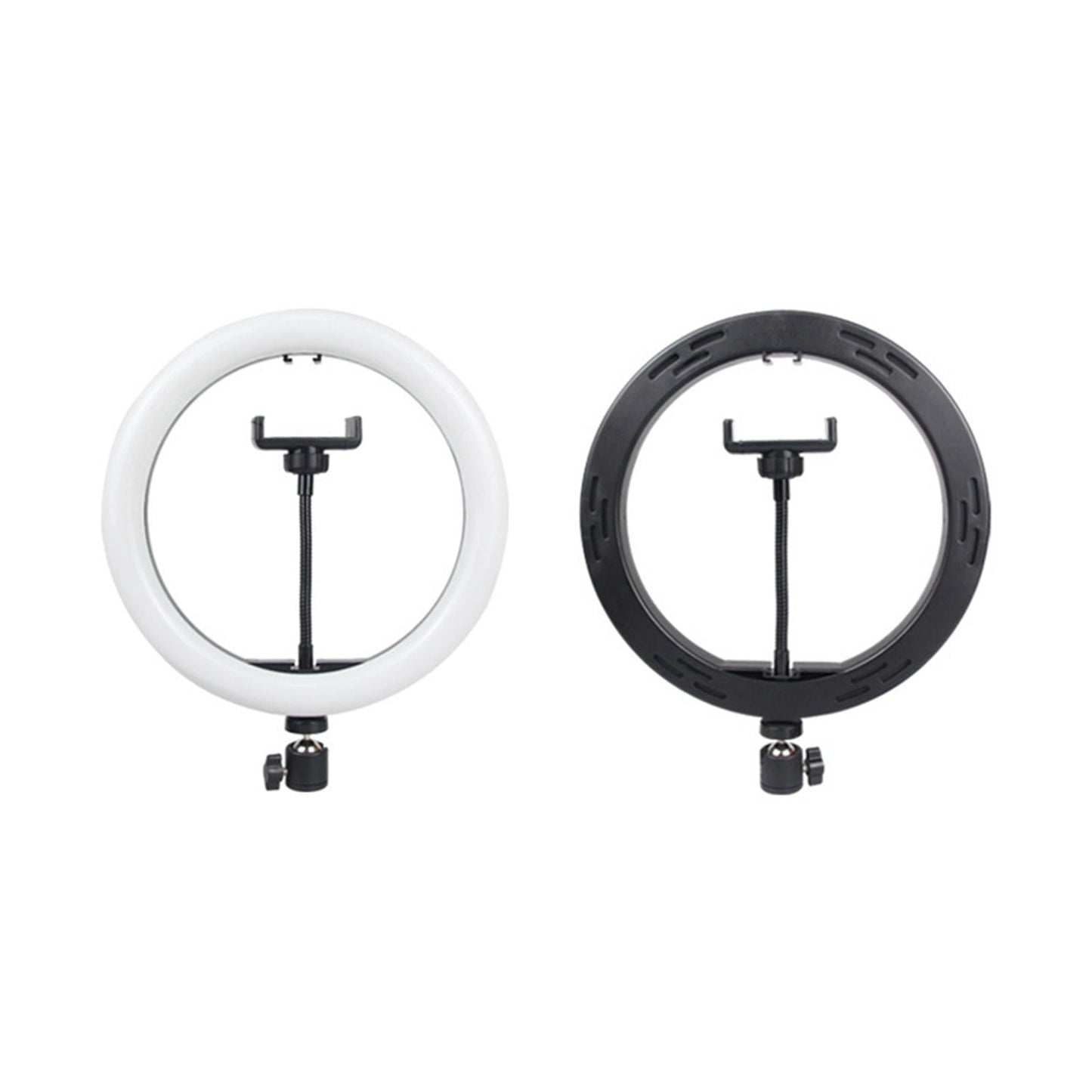 Adjustable 12/10"/6" Selfie Ring Light Phone Holder for YouTube Photography Set G"