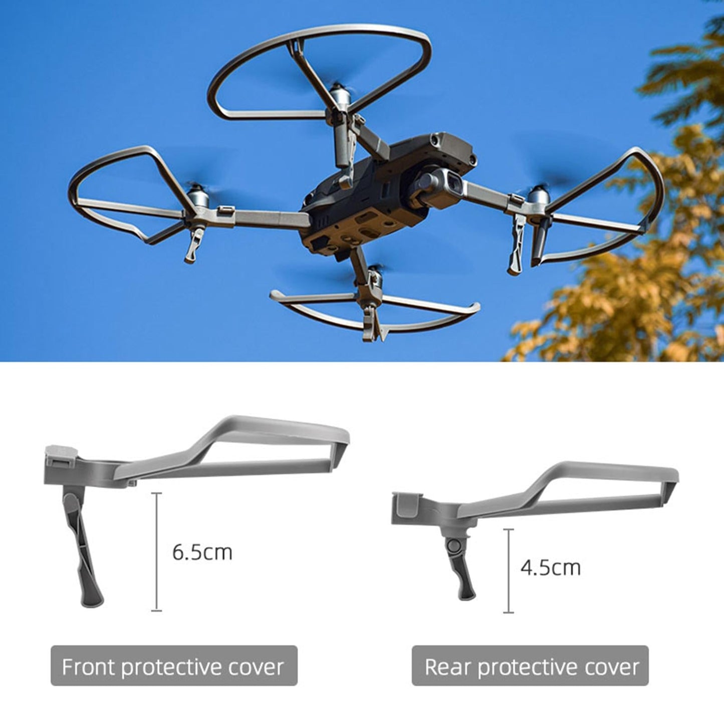 4 Propeller Guard Cover Scratch Proof Quick Install For DJI Mavic 2 PRO/ZOOM