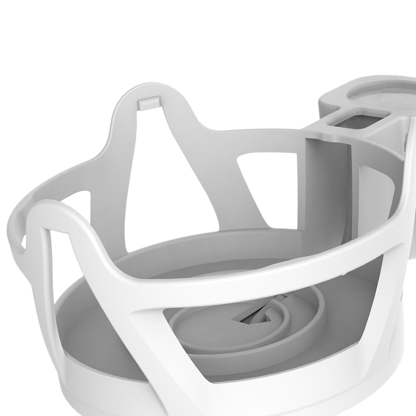 Wall Shelf Holder Cable Management for Apple Home Pod Mini Speakers White