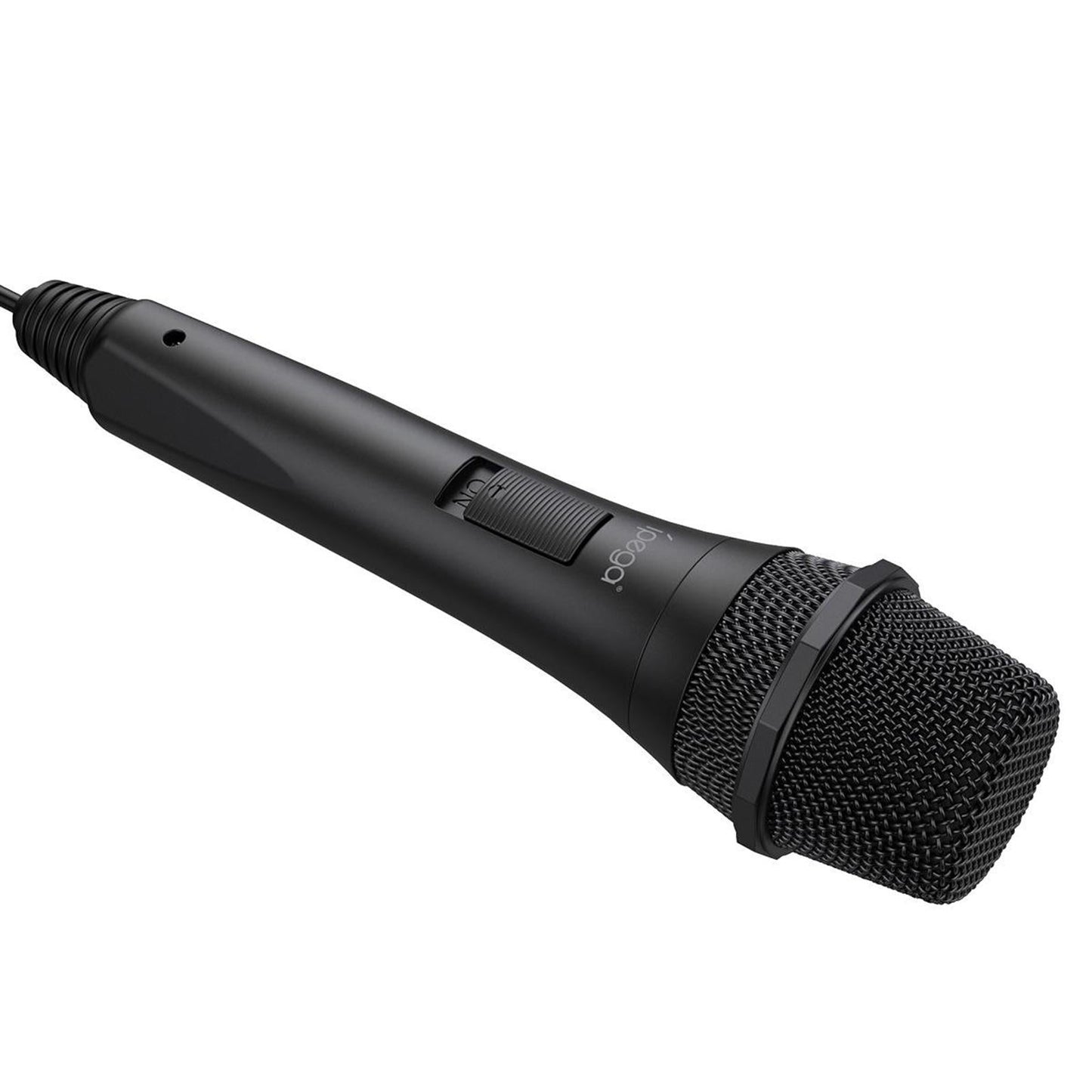 Black USB Handheld Game Microphone Singing MIC for PS4 Switch Plug & Play