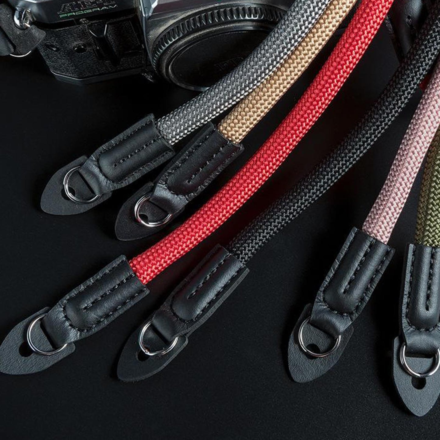 Portable Camera Neck Shoulder Strap Fits NIKON Z7 / Z6 / J5 / J4 DSLR Camera Light Brown