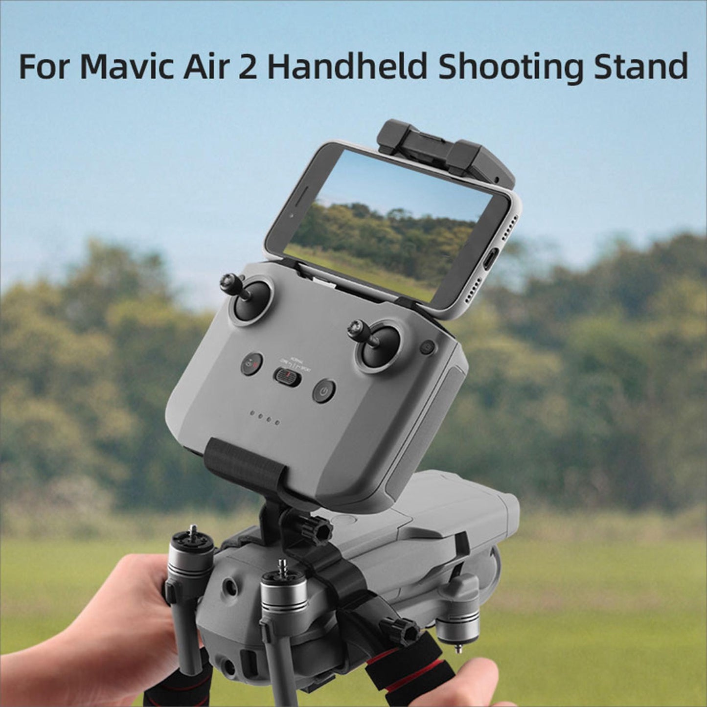 Handheld Gimbal Stabilizer for DJI Mavic AIR 2 remote with screen