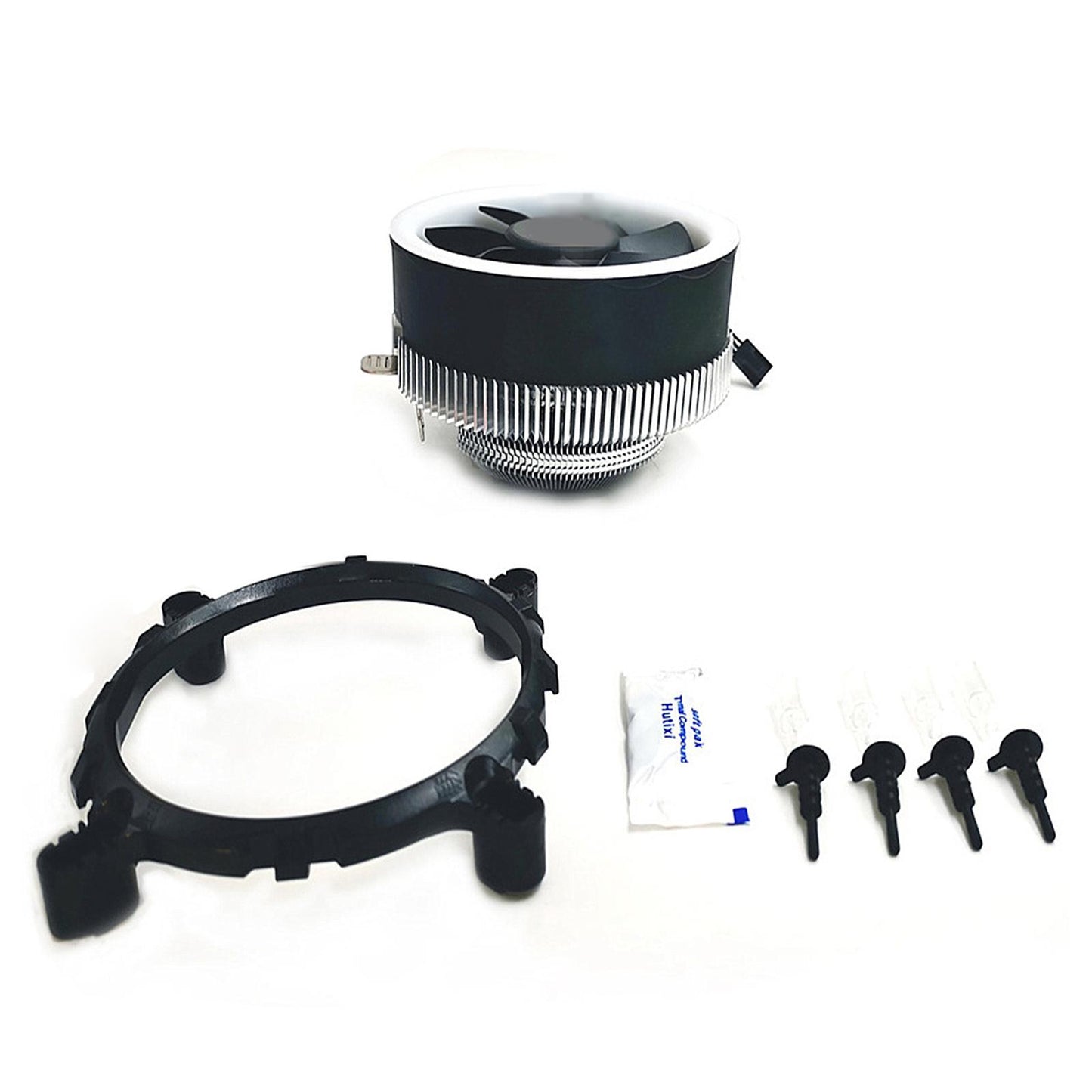 LED RGB CPU Cooler Fan Desktop Radiator for Intel LGA 1150 AM3 AM3+