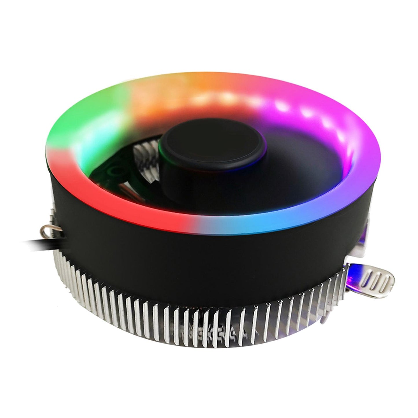 LED RGB CPU Cooler Fan Desktop Radiator for Intel LGA 1150 AM3 AM3+