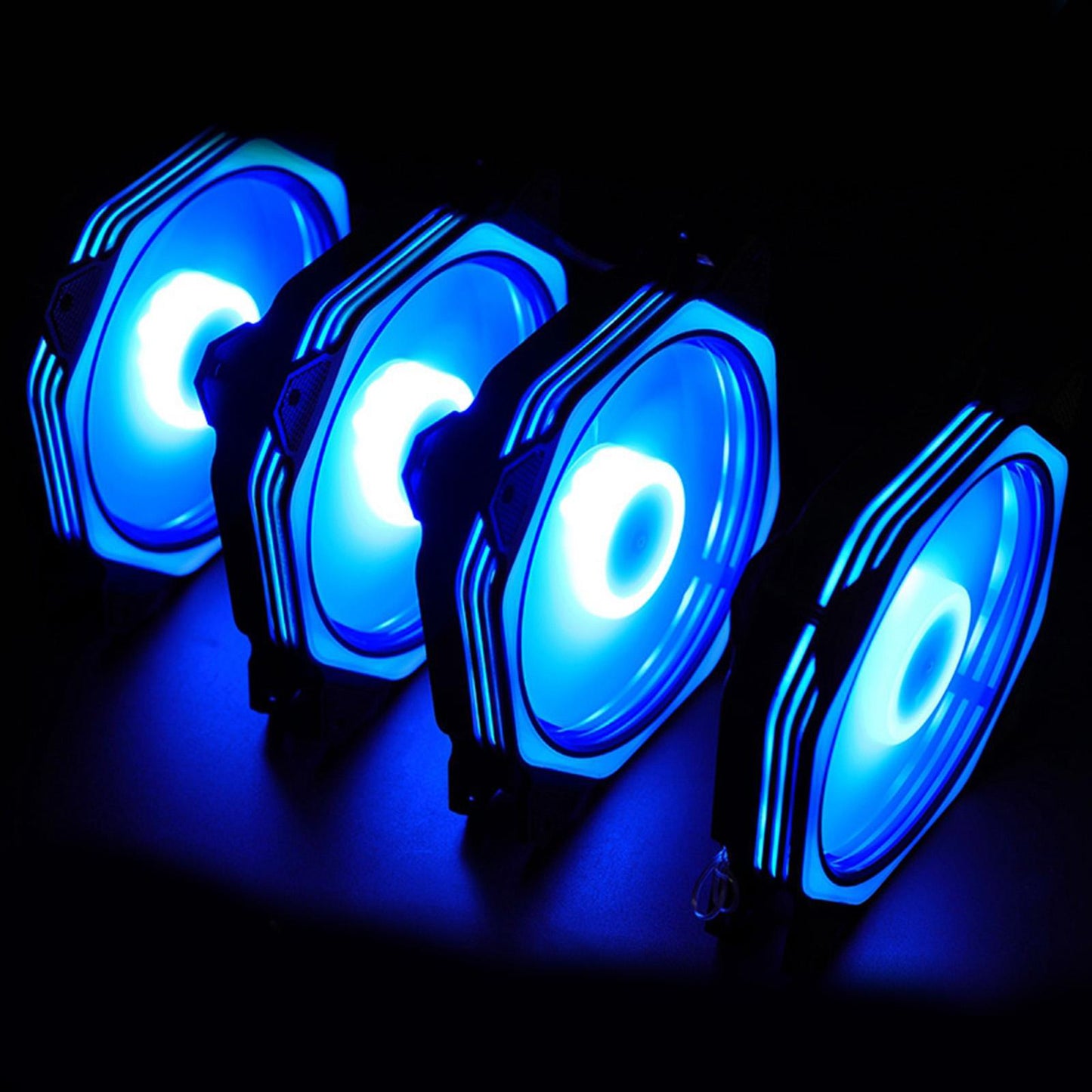 Computer Quiet PC Case Fan Sealed Bearing Adjustable Speed for Desktop Case Set D