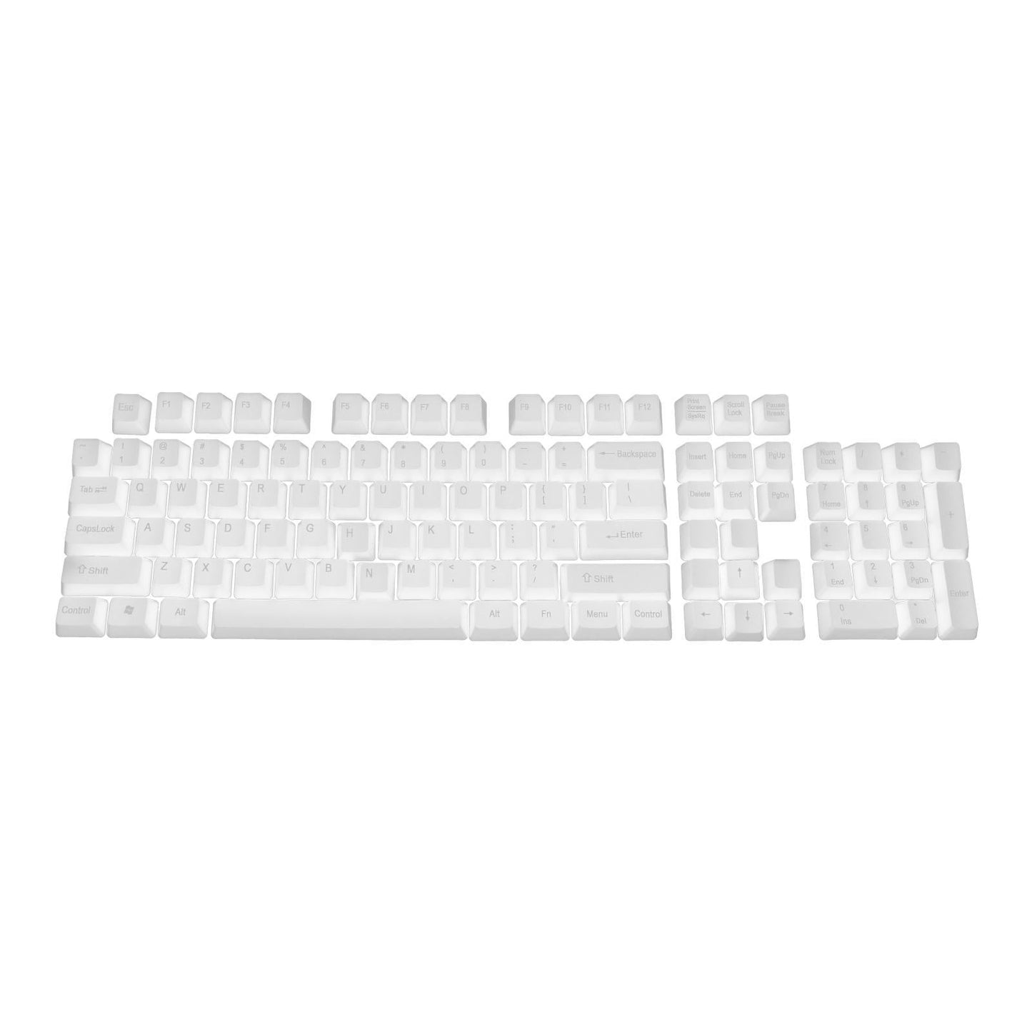 PBT 104 Keycaps Set DIY For Most Mechanical Keyboard Relieve Fatigue Style 3
