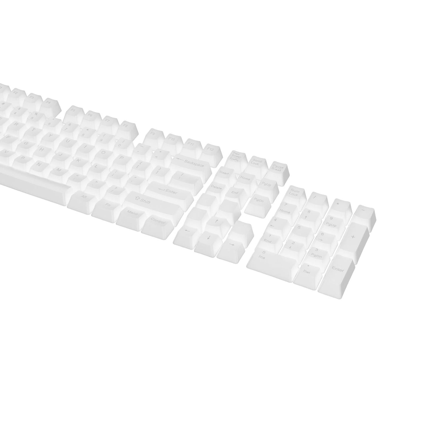 PBT 104 Keycaps Set DIY For Most Mechanical Keyboard Relieve Fatigue Style 3