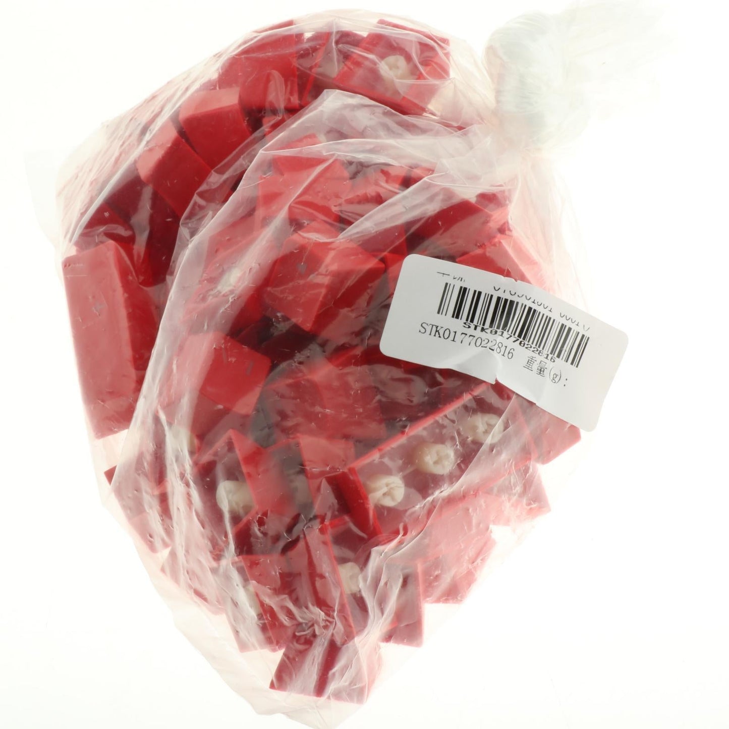 108-Key ABS Translucent Keycaps Key Cap for Mechanical Keyboard Red