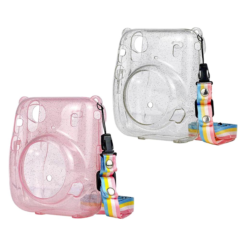 Protective Hard Case Anti-dust Strap for Instax Mini11 Polaroid Cameras