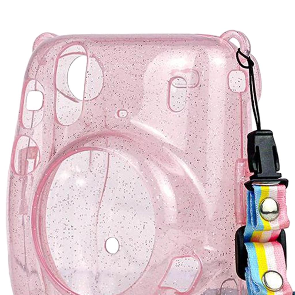 Protective Hard Case Anti-dust Strap for Instax Mini 11 Polaroid Cameras
