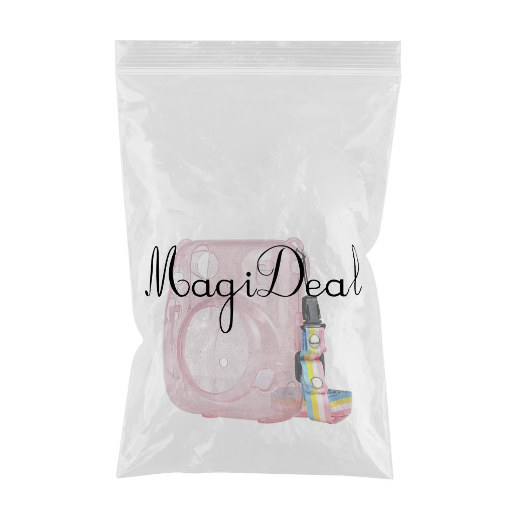 Protective Hard Case Anti-dust Strap for Instax Mini 11 Polaroid Cameras