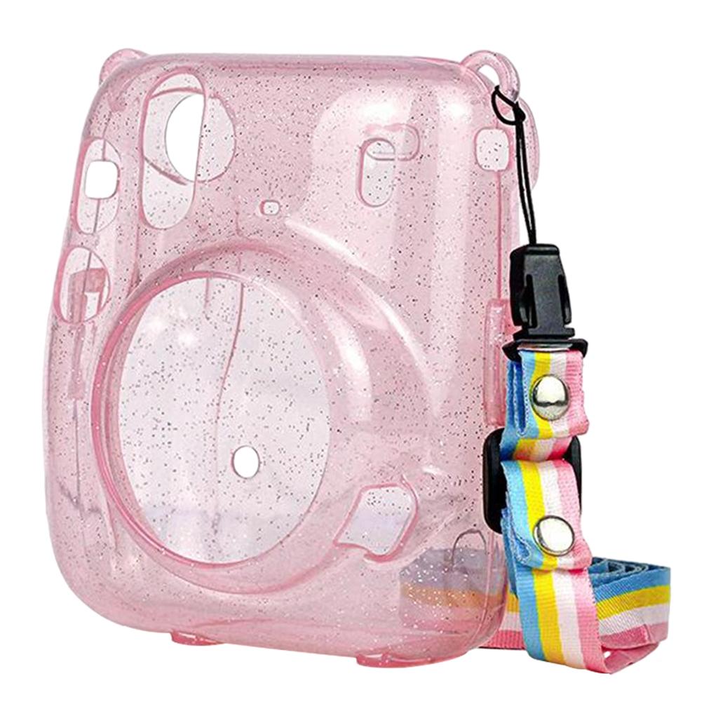 Protective Hard Case Anti-dust Strap for Instax Mini 11 Polaroid Cameras