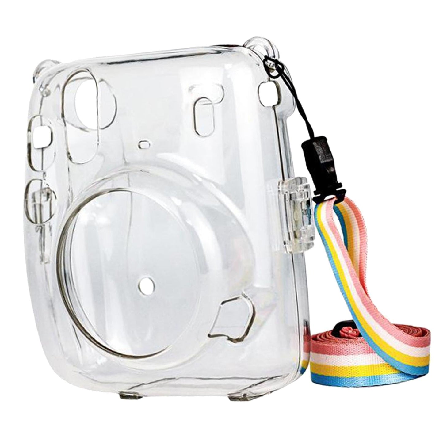 Protective Hard Case Anti-dust Strap for Instax Mini 11 Polaroid Camera Clear