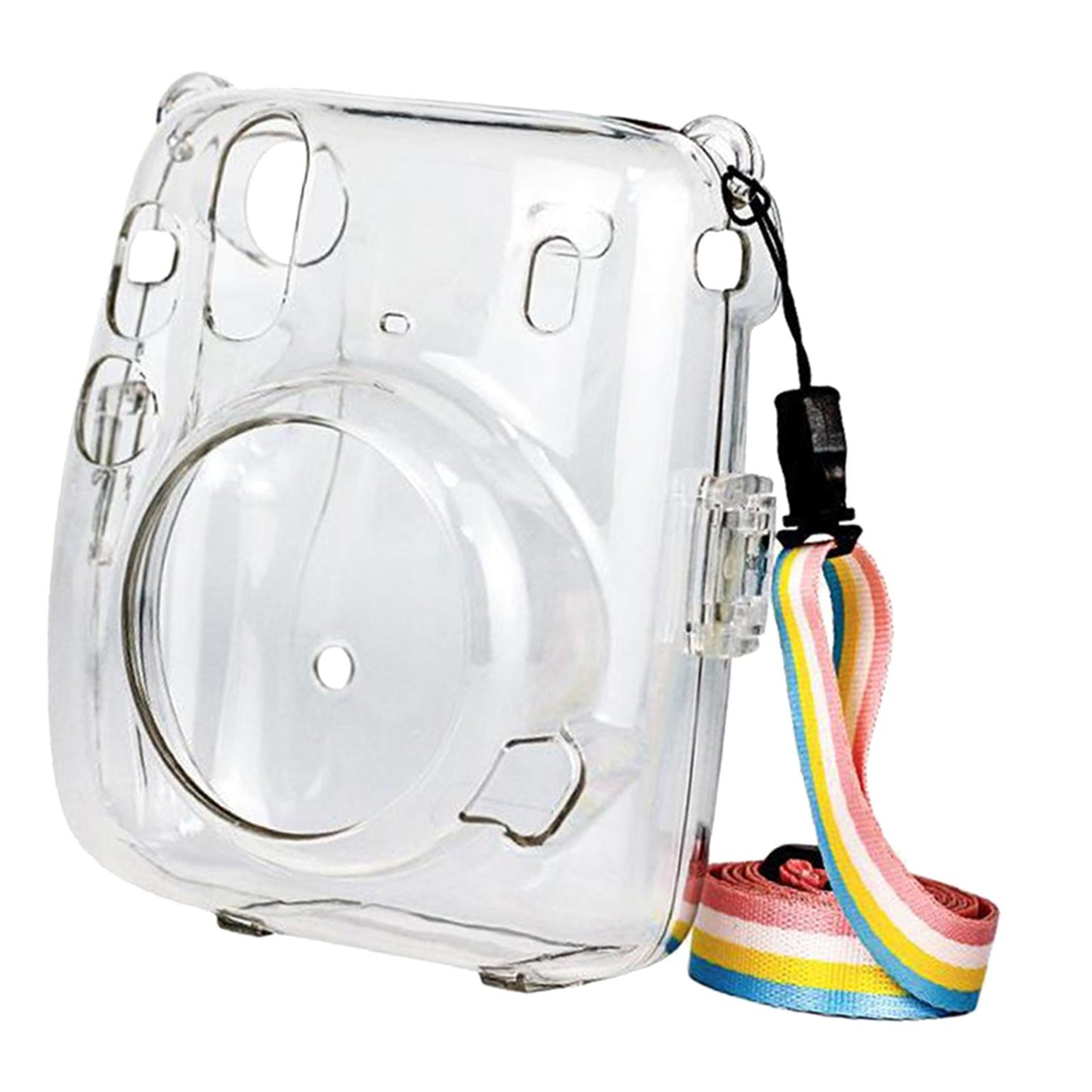 Protective Hard Case Anti-dust Strap for Instax Mini 11 Polaroid Camera Clear