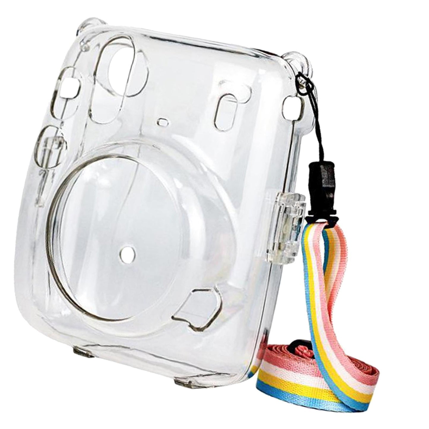 Protective Hard Case Anti-dust Strap for Instax Mini 11 Polaroid Camera Clear
