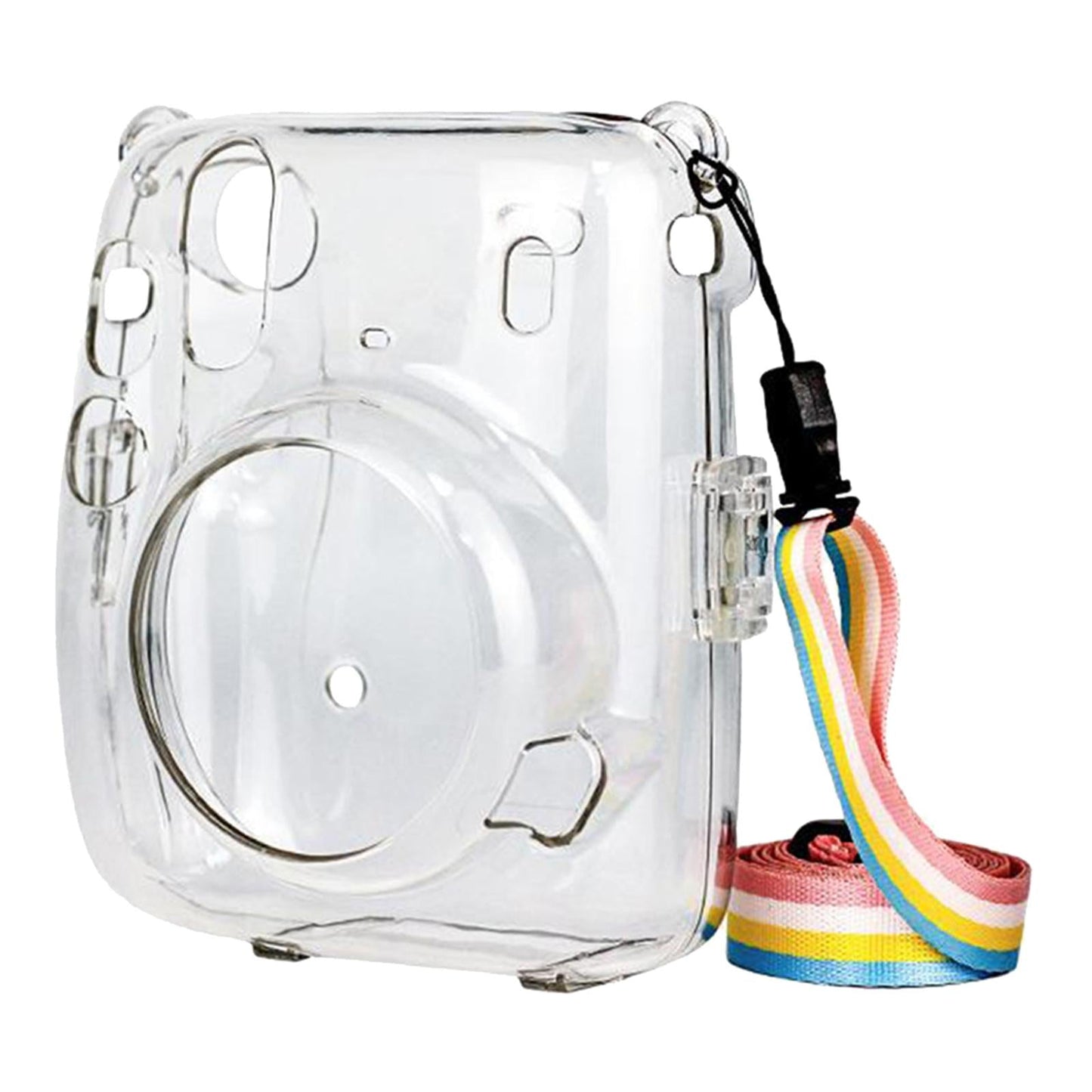 Protective Hard Case Anti-dust Strap for Instax Mini 11 Polaroid Camera Clear
