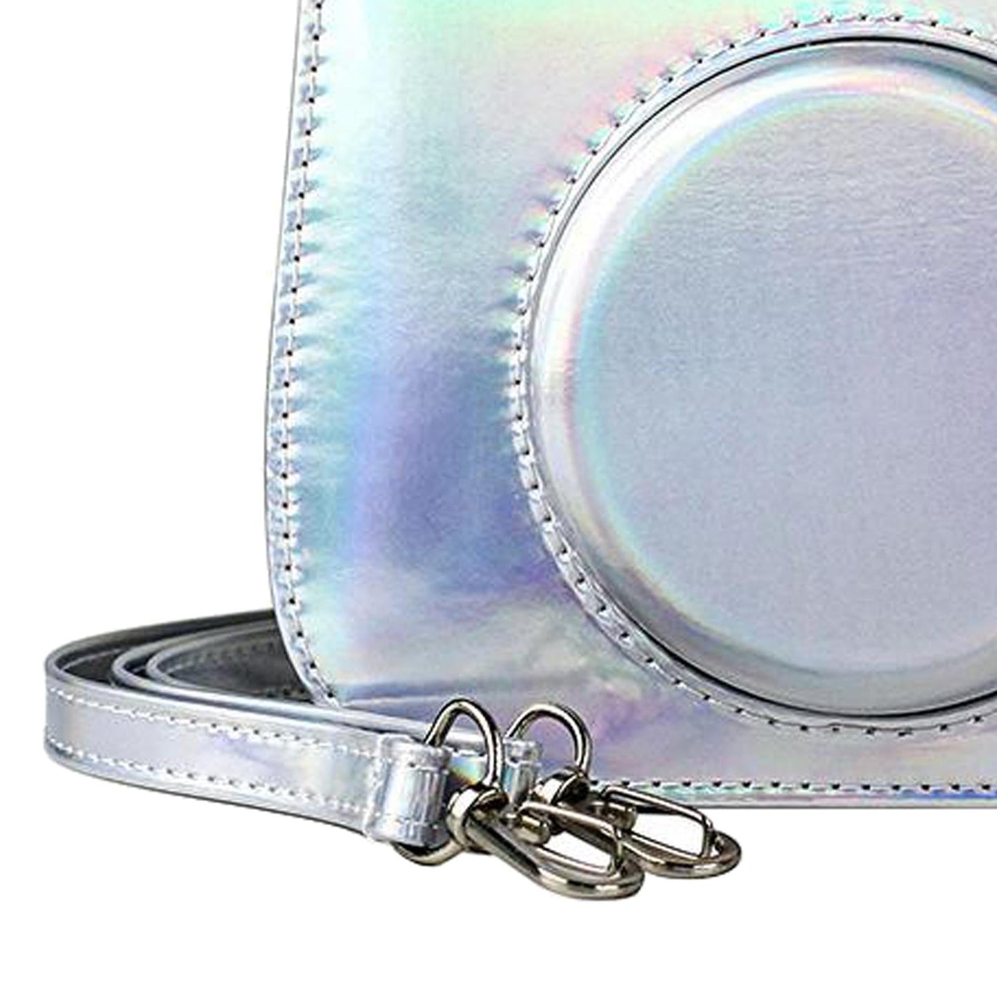 Hard Protective Case Anti-fall Shoulder Strap for Fujifilm Instax mini 11 Symphony Sliver