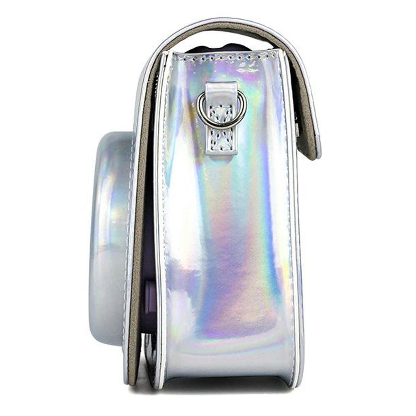 Hard Protective Case Anti-fall Shoulder Strap for Fujifilm Instax mini 11 Symphony Sliver