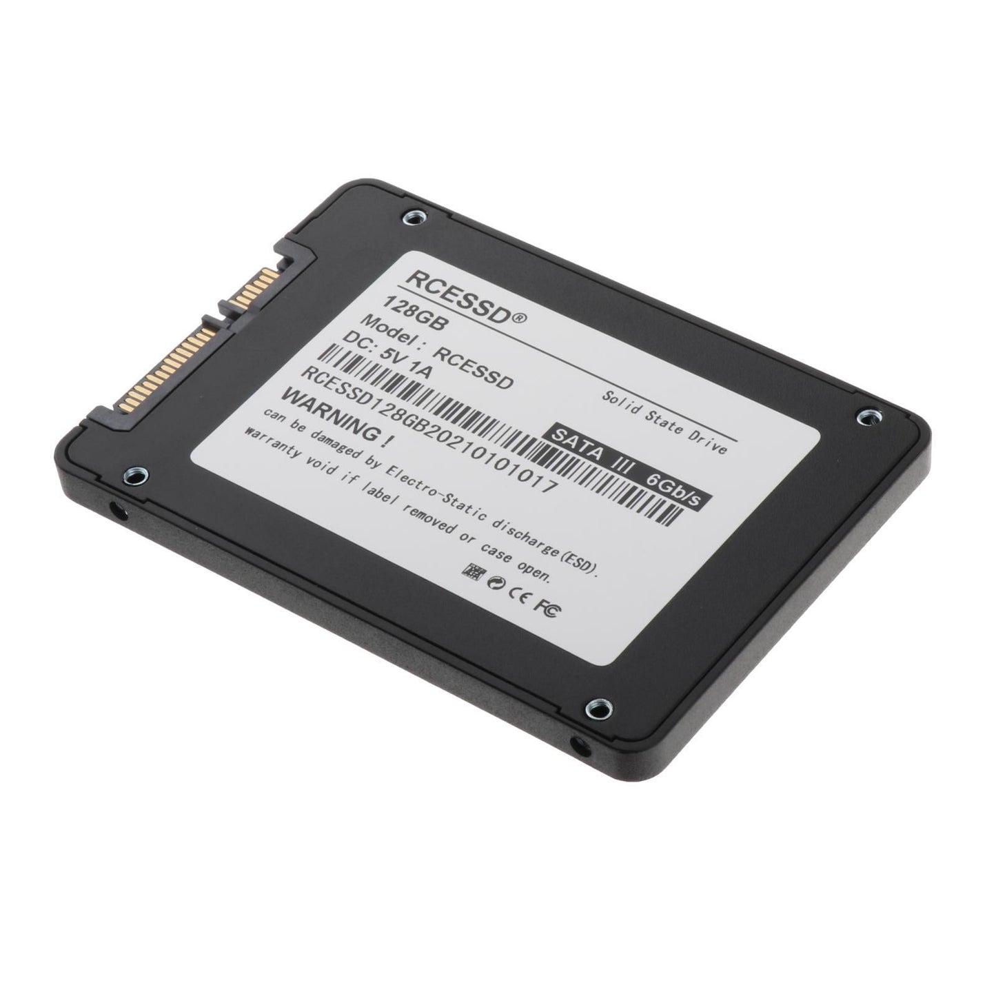 SSD SATA 3 2.5 7mm Internal Solid State Drive for Desktop Laptop PC 128GB"