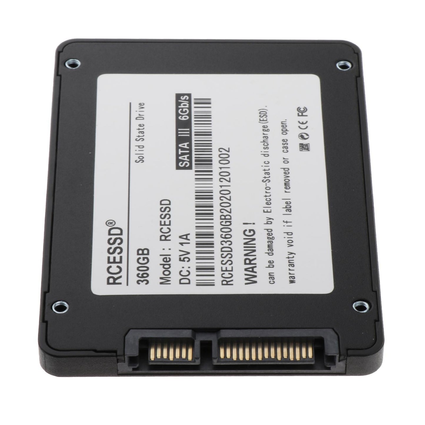 SSD SATA 3 2.5 7mm Internal Solid State Drive for Desktop Laptop PC 360GB"