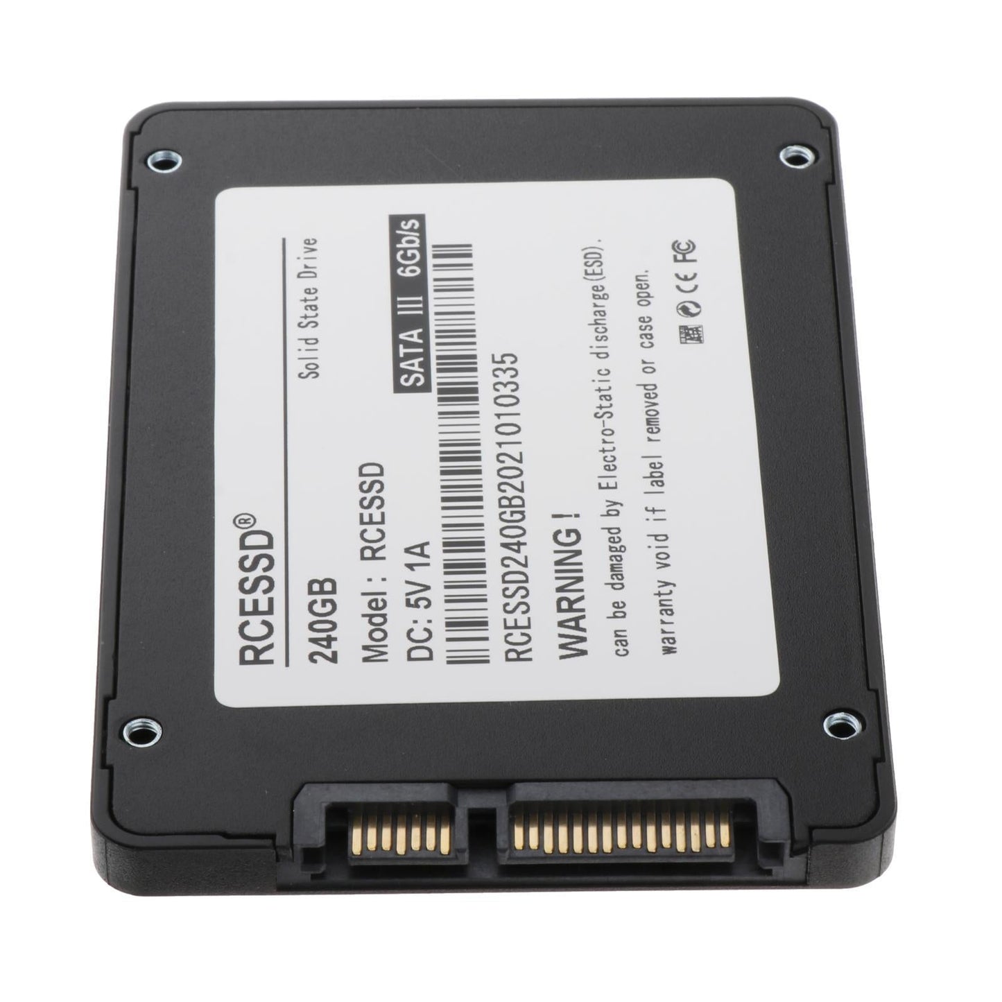 SSD SATA 3 2.5 7mm Internal Solid State Drive for Desktop Laptop PC 240GB"