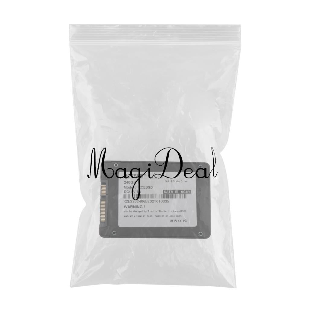SSD SATA 3 2.5 7mm Internal Solid State Drive for Desktop Laptop PC 240GB"