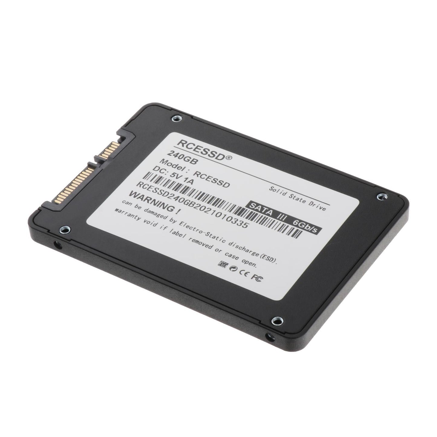 SSD SATA 3 2.5 7mm Internal Solid State Drive for Desktop Laptop PC 240GB"