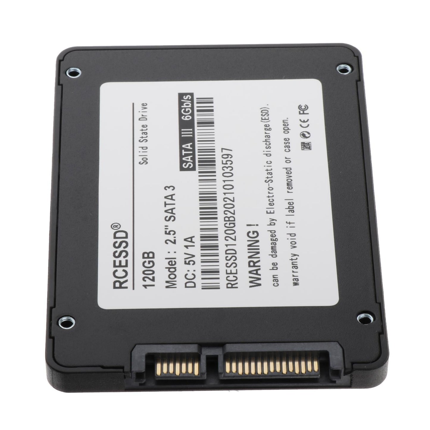 SSD SATA 3 2.5 7mm Internal Solid State Drive for Desktop Laptop PC 120GB"