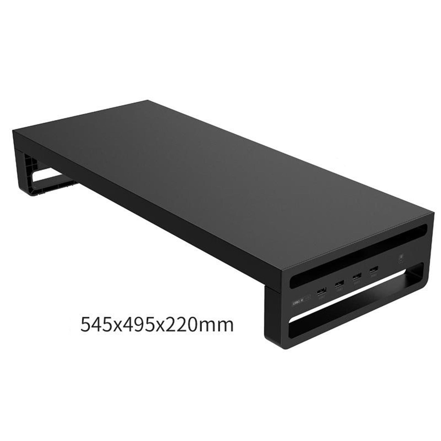 Metal Computer Monitor Stand Computer Riser Support Office Organizers Sturdy