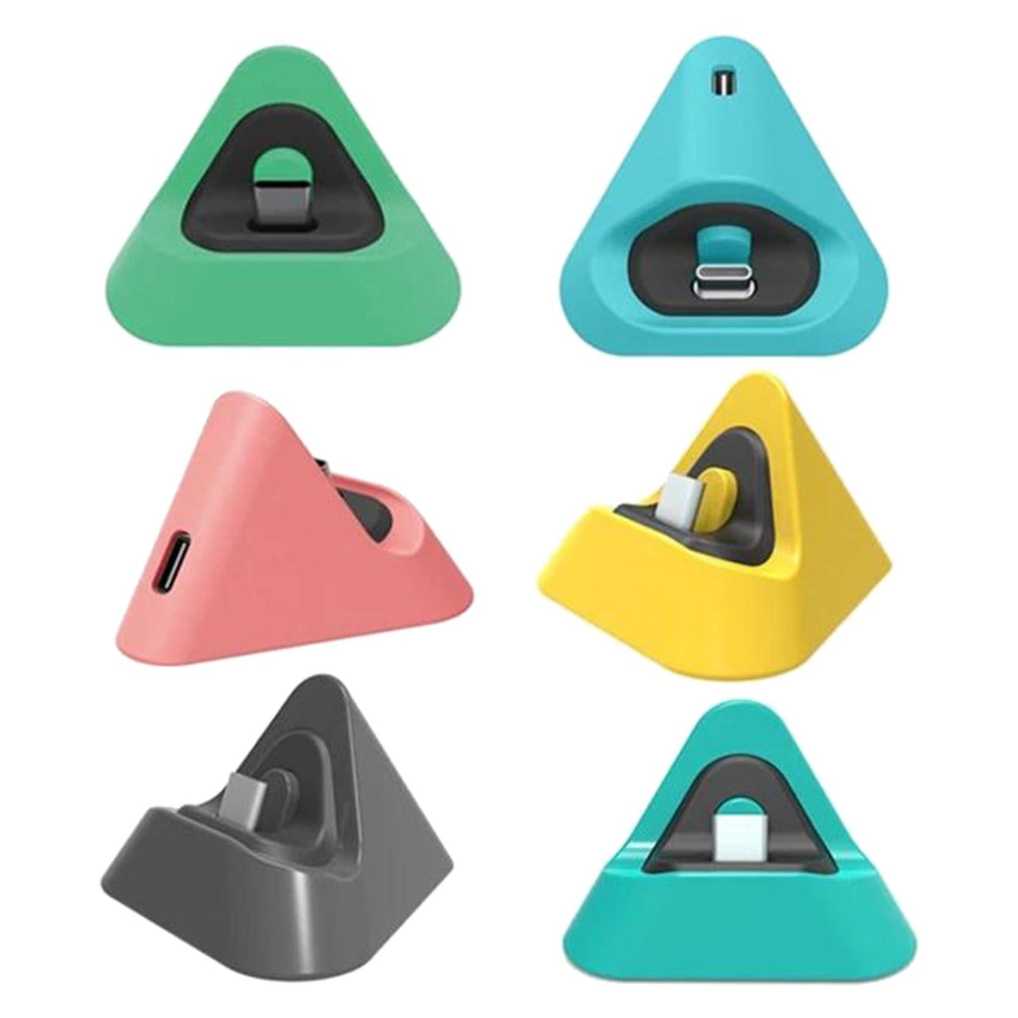 Portable Fast Charging Dock Cradle Holder For Nintendo Switch Lite Yellow