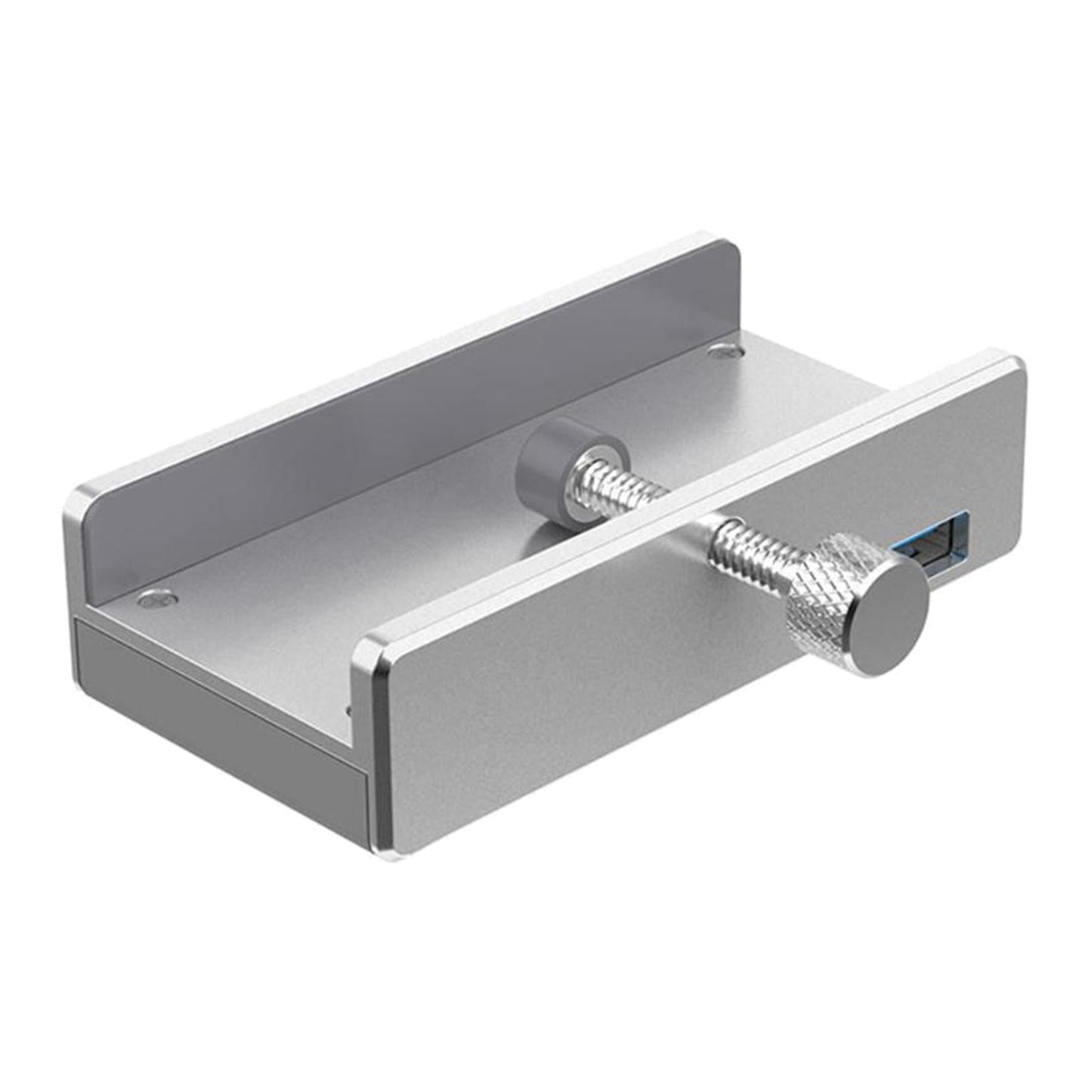 Aluminum MH4PU 4 Ports USB 3.0 HUB Splitter for PC Laptop Space-Saving