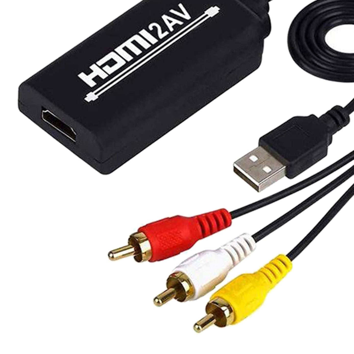 1080P HDMI to 3 RCA Video Audio Converter Cable Adapter for PS4 HDTV Style 3