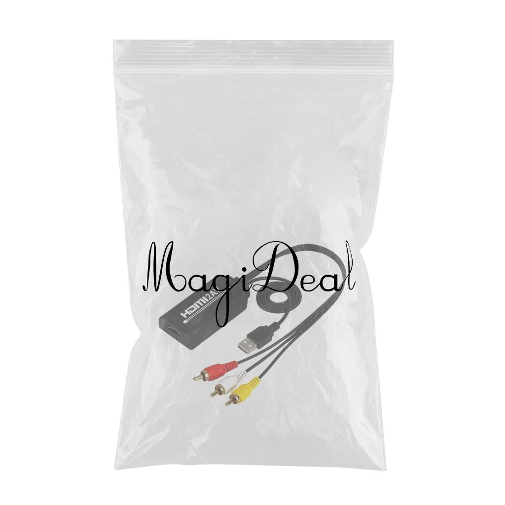 1080P HDMI to 3 RCA Video Audio Converter Cable Adapter for PS4 HDTV Style 3