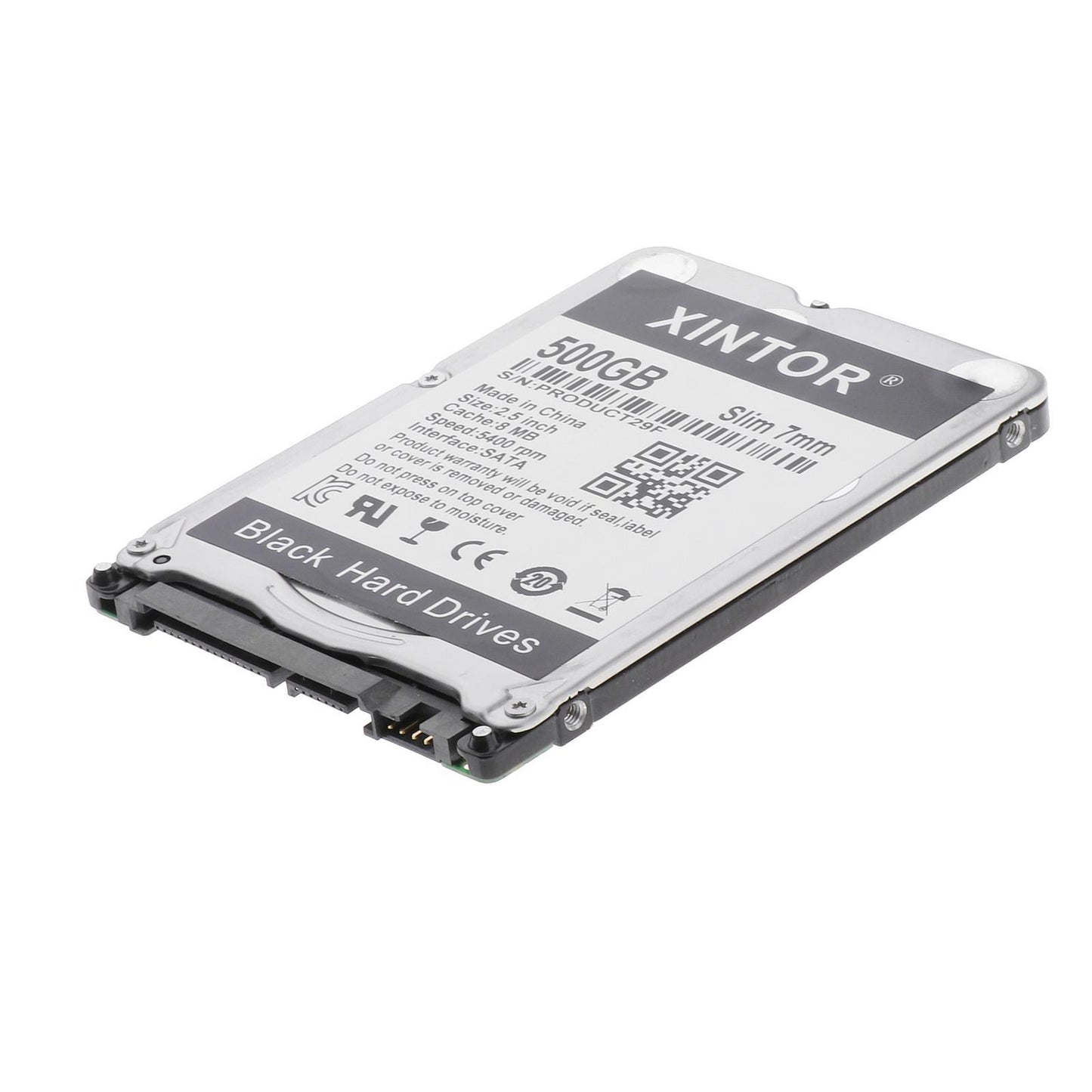 Slim Alloy 2.5in Internal HDD 160GB/250GB/320GB/500BG & SATA Interface 500GB