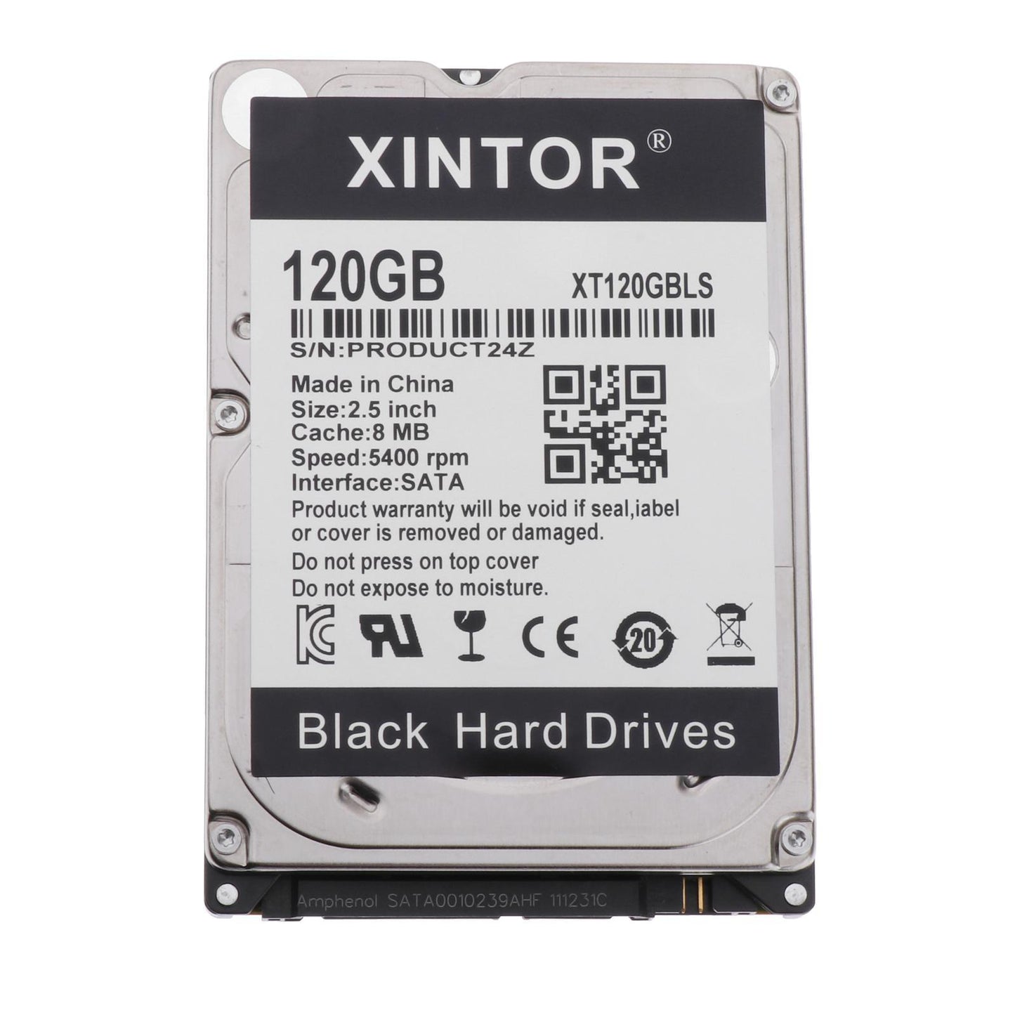2.5 inch Internal Hard Disk Drive SATA Interface Hard Disk 5400RPM 120GB