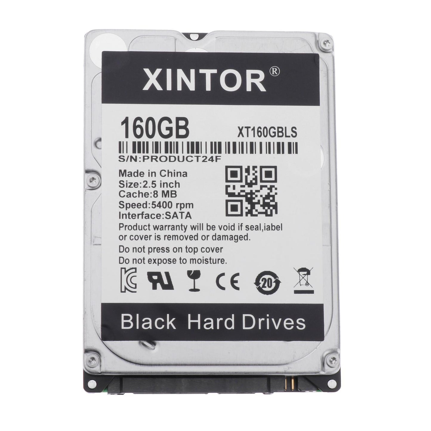 2.5 inch Internal Hard Disk Drive SATA Interface Hard Disk 5400RPM 160GB