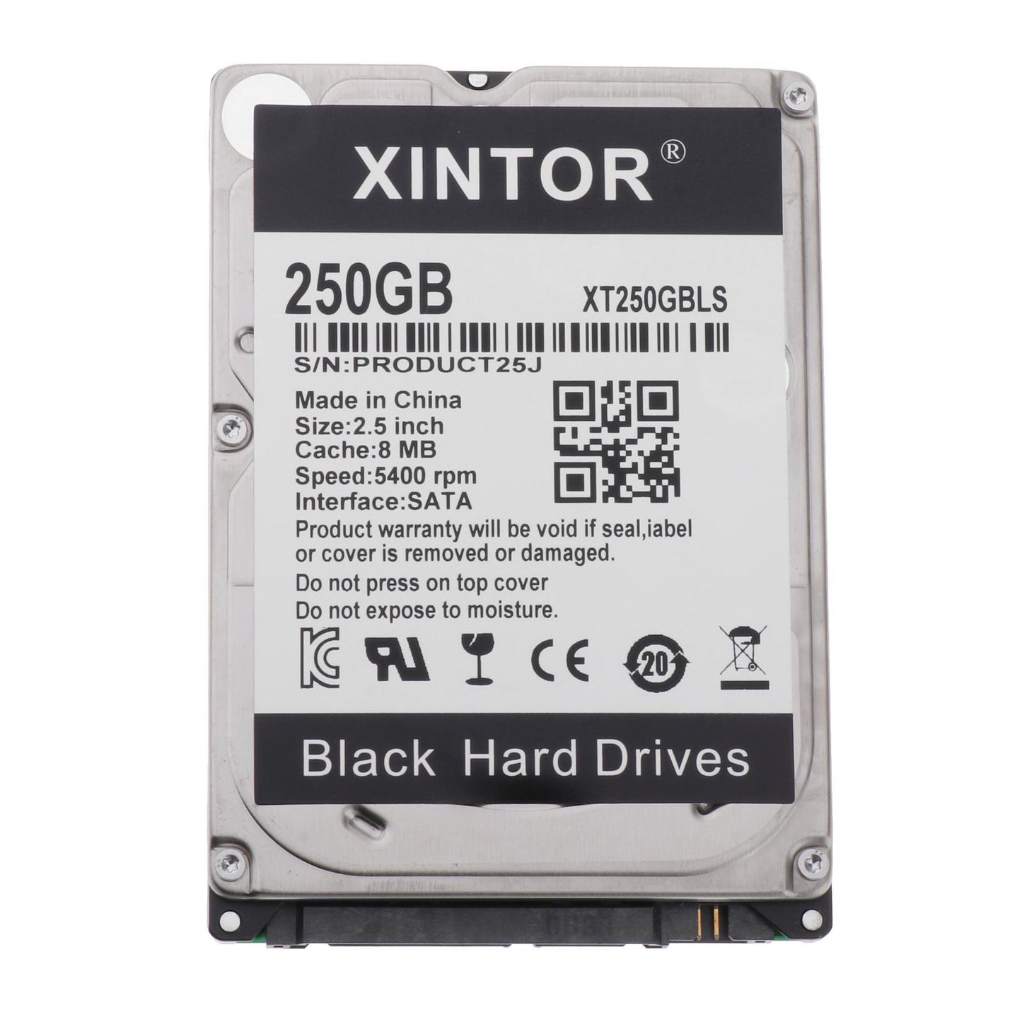 2.5 inch Internal Hard Disk Drive SATA Interface Hard Disk 5400RPM 250GB